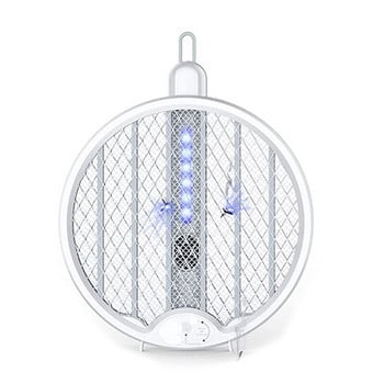 Електрическа ловка за комари Mosquito Killer Lamp 3500V USB акумулаторна регулируема ъгъл електрическа буболечка Fly Bat