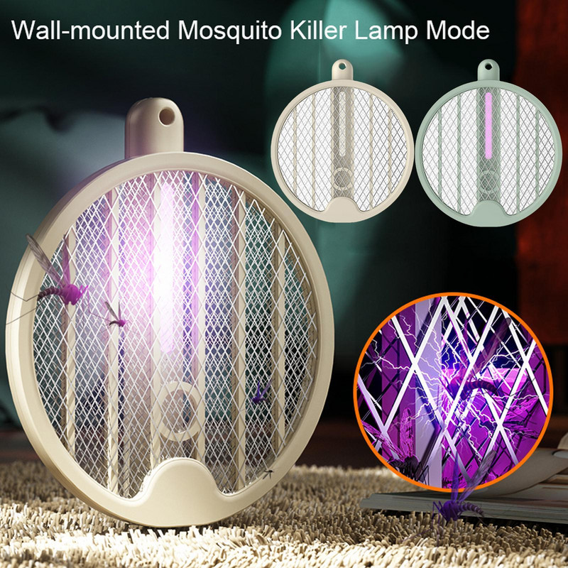 Inteligentný elektrický zabijak komárov, bezdrôtový elektrický zabijak hmyzu, napájaný z batérie, zabijak hmyzu, zabijak much, hmyzu, hmyzu, komárov Y2c3