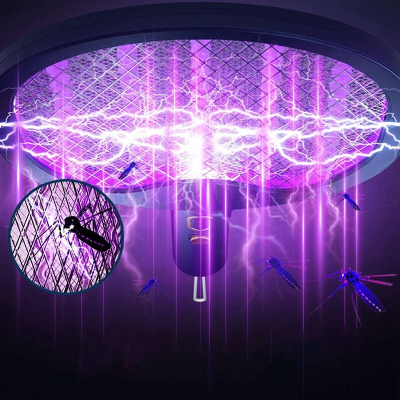 3000V Električna mlaznica za insekte Punjiva ljetna mlaznica za komarce Kill Fly Bug Zapper Killer Trap