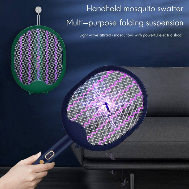 3000V Električna mlaznica za insekte Punjiva ljetna mlaznica za komarce Kill Fly Bug Zapper Killer Trap