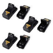 6x Pasca na myši, Pasca na myši, Pasca na prsty, Pasca na potkany, Čierna