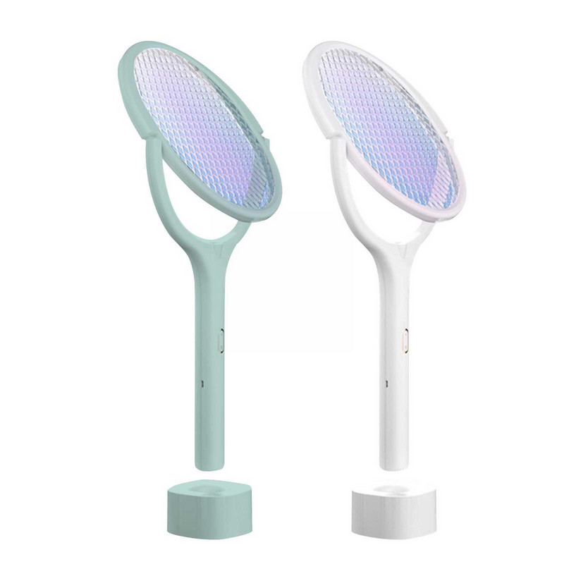 5 v 1 elektrická plácačka na komáre, lampa na zabíjanie komárov, USB Zapper, nabíjateľná 3500 V, spínač uhla hmyzu, bezpečnostný nastaviteľný, dvojitý A5o6