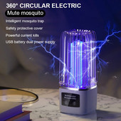 Diaľkové ovládanie, lampa na zabíjanie komárov, USB, pasca na muchy, repelent proti hmyzu, pasca na komáre do spálne, vonkajšej miestnosti, nový rok 2022