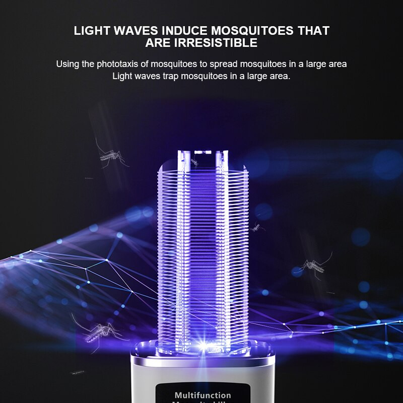 Diaľkové ovládanie, lampa na zabíjanie komárov, USB, pasca na muchy, repelent proti hmyzu, pasca na komáre do spálne, vonkajšej miestnosti, nový rok 2022