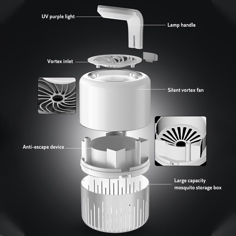 Lampa na zabíjanie komárov, LED elektronická lampa na zabíjanie hmyzu, elektrická lampa na zabíjanie hmyzu, muchy, proti svetlu, lapač na muchy, kemping, vnútorné, zabíjanie hmyzu, vonkajšie