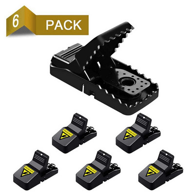 Opakovane použiteľná inteligentná pasca na myši a potkany, plastová pasca na myši a potkany, viacúčelová pasca na myši, vonkajšia, vnútorná, záhradná, sada pascí na myši a zabíjanie myší