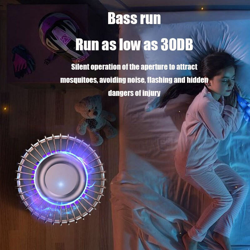 NOVÁ elektrická lampa proti komárom, nabíjateľná UV repelentná lampa s USB, pasca na muchy, hmyz, muchničky, zabijak hmyzu, prenosná lampa proti hmyzu