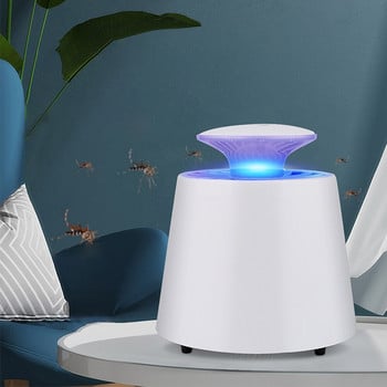 Начало Спалня Mosquito Trap Catcher Лампа Repellent Lamp Mosquito Killer Lamp Led UV Night Light USB Insect Killer Bug Insect