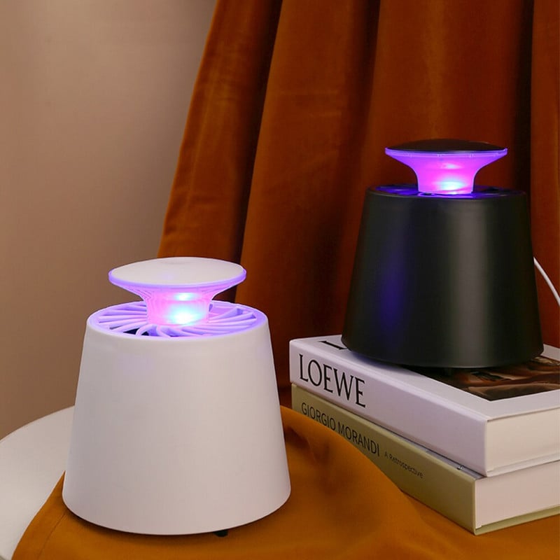 Domáca spálňa Lampa na zachytávanie komárov Lampa na zabíjanie komárov LED UV nočné svetlo USB zabíjač hmyzu chyba hmyz