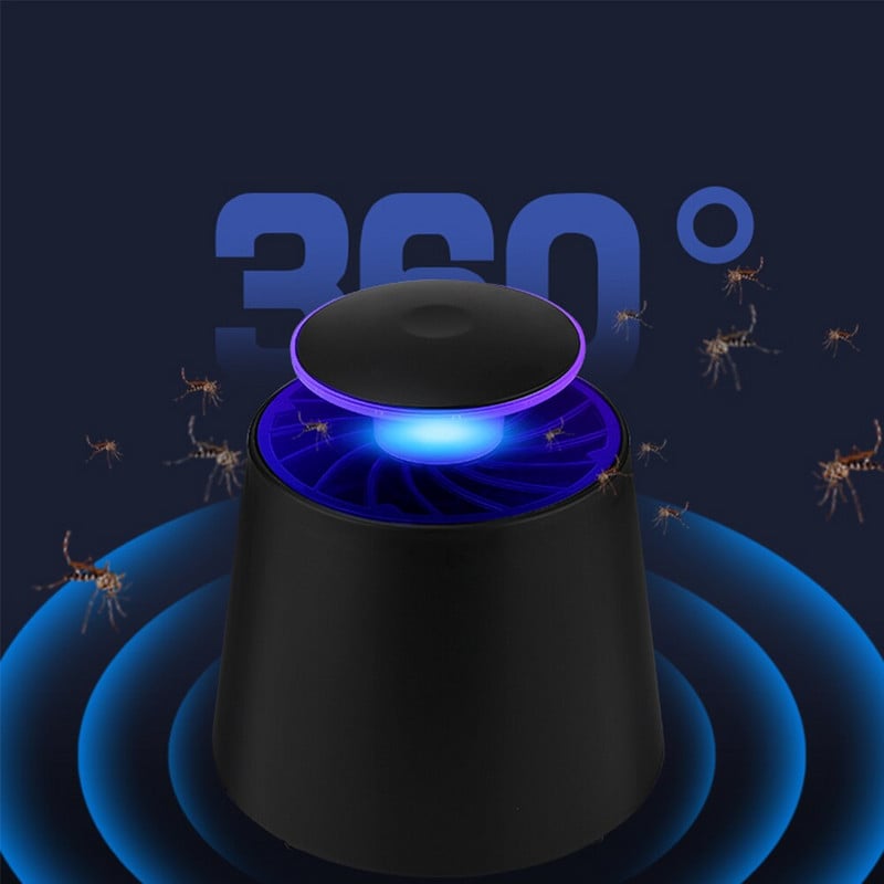 Domáca spálňa Lampa na zachytávanie komárov Lampa na zabíjanie komárov LED UV nočné svetlo USB zabíjač hmyzu chyba hmyz