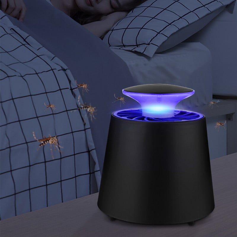 Domáca spálňa Lampa na zachytávanie komárov Lampa na zabíjanie komárov LED UV nočné svetlo USB zabíjač hmyzu chyba hmyz