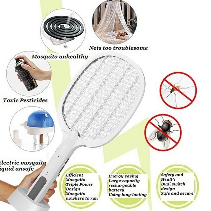 Elektrický odpudzovač komárov, dve funkcie, nabíjanie cez USB, lampa proti komárom, praktický odpudzovač komárov 520 220 mm