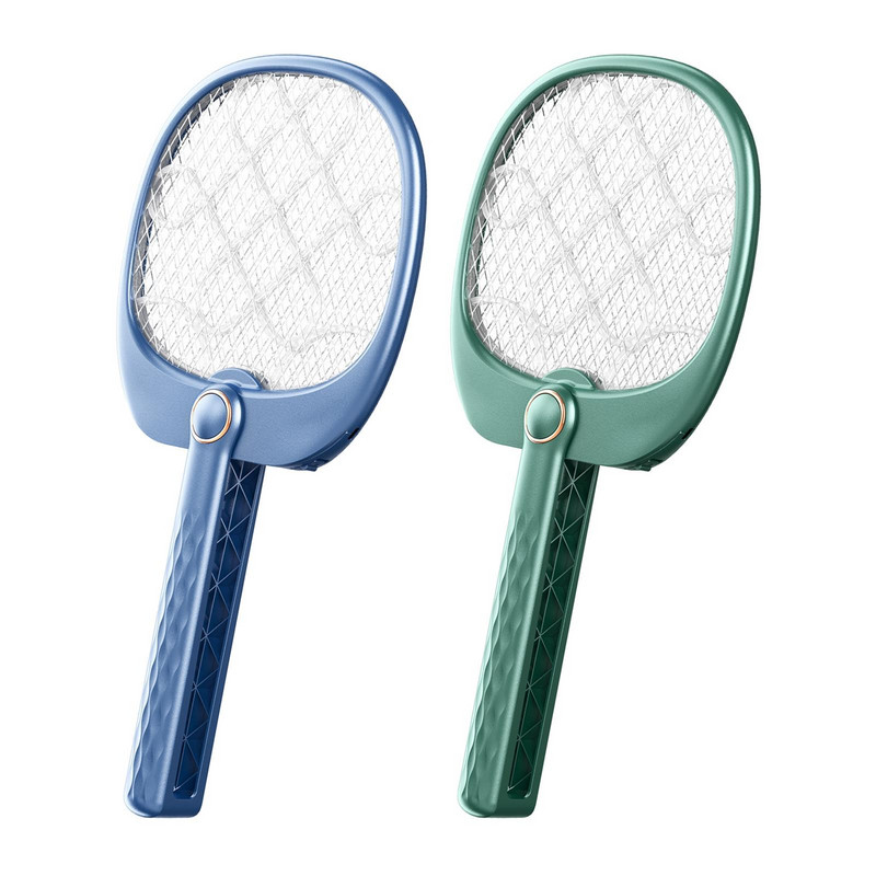 Elektrická plácačka na muchy Bug Zapper, vnútorná a vonkajšia, USB nabíjateľná raketa na muchy pre domácu spálňu, kanceláriu, záhradu a terasu