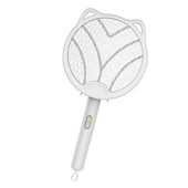 Skladací lapač komárov Fly Zapper, raketa na chytanie hmyzu, svetlo, nabíjateľná elektrická plácačka na komáre