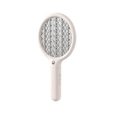 Мини електрическа ракета за мухобойка с лека ръчна лична буболечка Mosquito Zapper акумулаторна 3-слойна електрическа решетка
