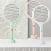 5 v 1 elektrický plácač na komáre, lampa na zabíjanie komárov, muchy 3500 V, uhlový lapač komárov, nabíjateľný, nastaviteľný, USB, elektrický pálkar, hmyz S0q2