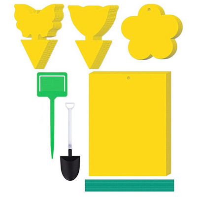 Pasce na muchy, lepkavé pasce na ovocné mušky, lepkavý hmyz, pasce na ovocné mušky, vnútorné a vonkajšie použitie, ničiaci komáre, ochrana proti škodcom, záhradníctvo pre rastliny