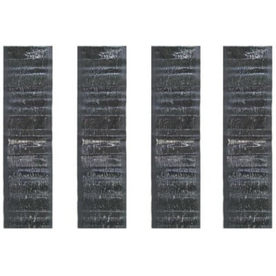 Kvalitná 4 ks anti-potkan veľká lepkavá lepiaca podložka hlodavce krtkovia pasca na myši potkany a myši čierna neviditeľná lepiaca pasca na myši