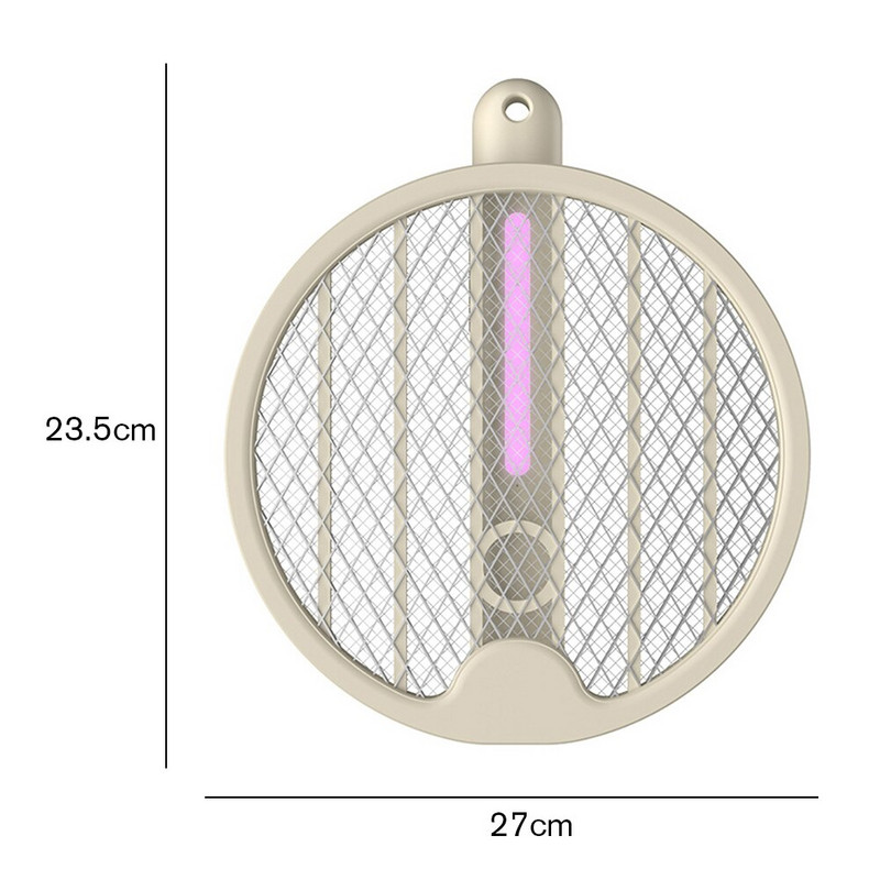 Elektrický zabijak komárov Bezdrôtový USB nabíjateľný lapač na komáre, raketa na zabíjanie hmyzu, skladací domáci zabijak na hmyz