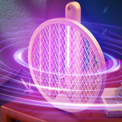 Bug Zapper Killer Trap Elektromos rovarütő Swatter Protable összecsukható légyütő hálószoba légypoloska csapdához