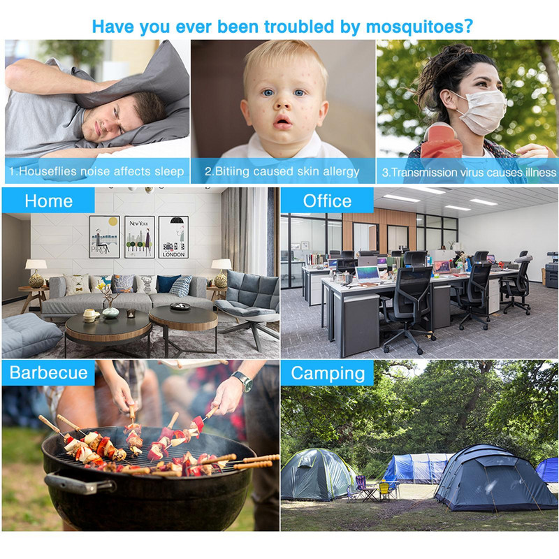 Elektrická pálka na hmyz, komáre, okamžitý hubič hmyzu, raketa na hubenie ôs, osy E3X5