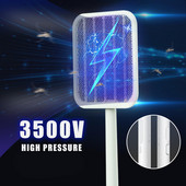 Sklopiva električna lopatica za komarce s teleskopskom šipkom Mosquito USB Killer Lamp Fly Electric Killer Bug Zapper Q1e7