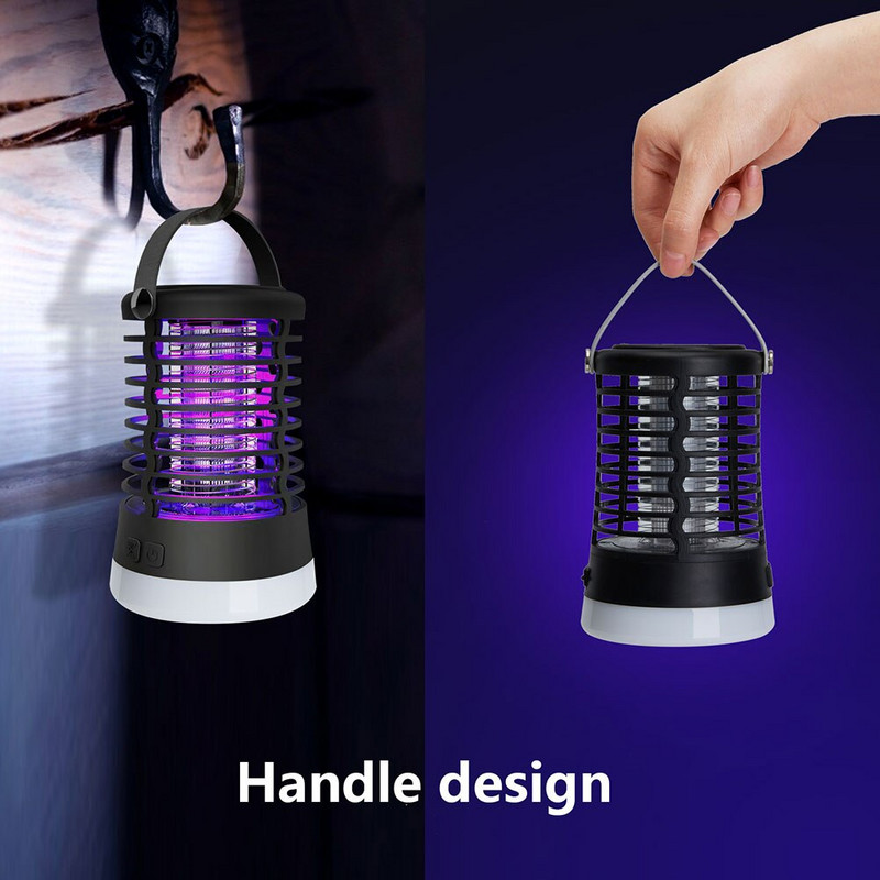 Fotokatalyzátor Mosquito Zapper Silence Mosquito Zapper Lamp Elektrická lampa proti komárom do stanu
