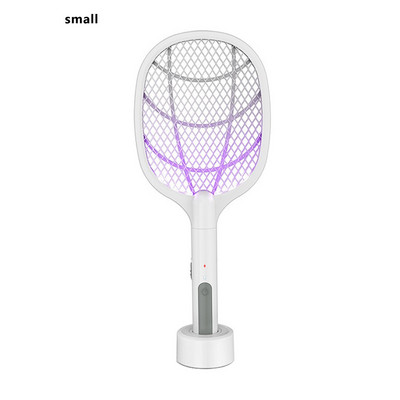 Електрическа мухобойка Убийца UV светлина USB акумулаторна ракета за мухи LED лампа Летен капан за комари Ракета против насекоми Bug Zapper