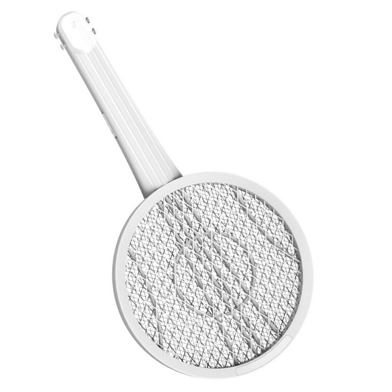 Elektrický lietajúci hmyz 2 v 1, ručný lietajúci hmyz, pílka na muchy, nabíjateľná USB, pálka na škodcov