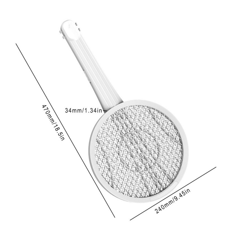 Elektrický lietajúci hmyz 2 v 1, ručný lietajúci hmyz, pílka na muchy, nabíjateľná USB, pálka na škodcov