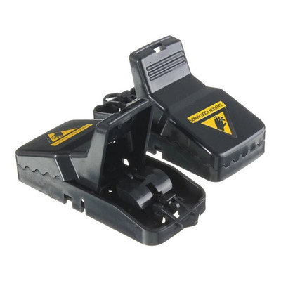 2x Mouse Trap Mouse Finger Trap Live Capcană pentru șobolani Negru