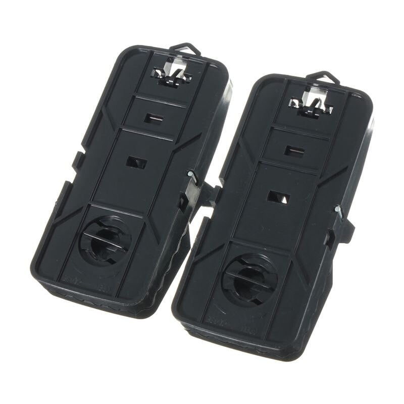 2x Mouse Trap Mouse Finger Live Trap Žiurkių gaudyklė Juoda