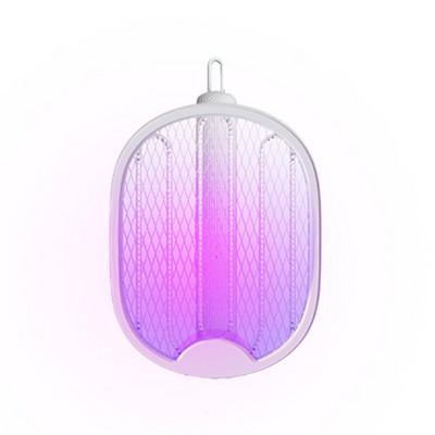 4 v 1 skladací elektrický komár Swatter Shock Dual-Use USB nabíjateľný Bug Zapper Domáca lampa na komáre Letný domov