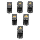 6 db Újrafelhasználható Patkányfogó Egerek Egércsapdák Egérfogó Csali Snap Spring Rágcsálófogó Kártevőirtás