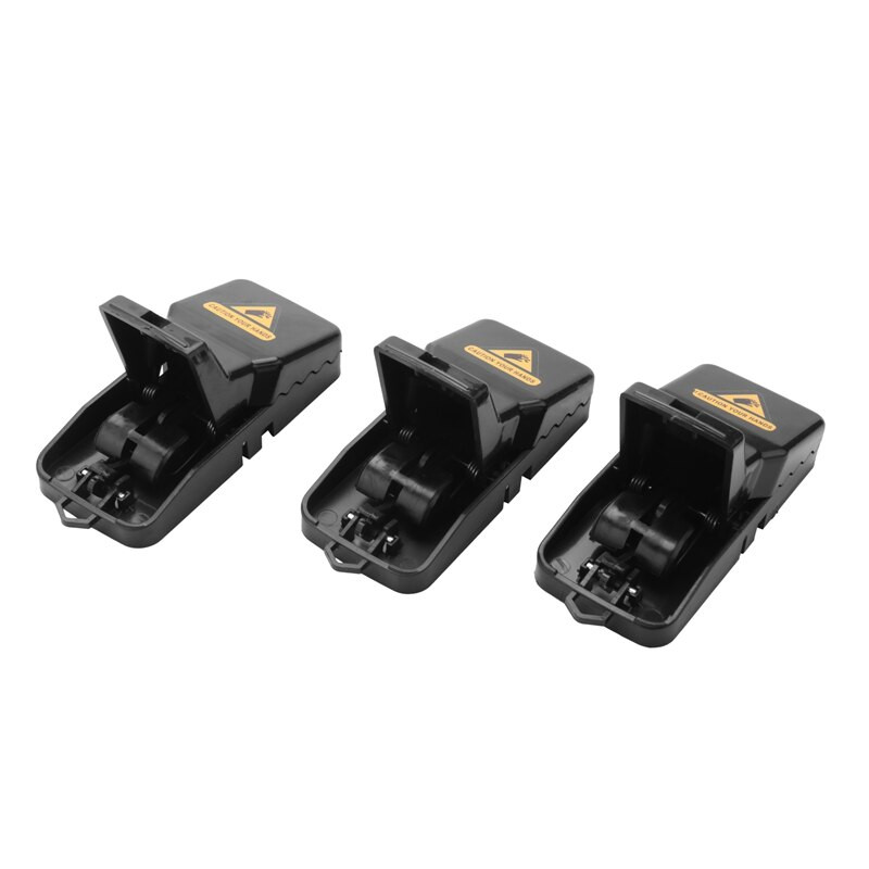 6 db Újrafelhasználható Patkányfogó Egerek Egércsapdák Egérfogó Csali Snap Spring Rágcsálófogó Kártevőirtás