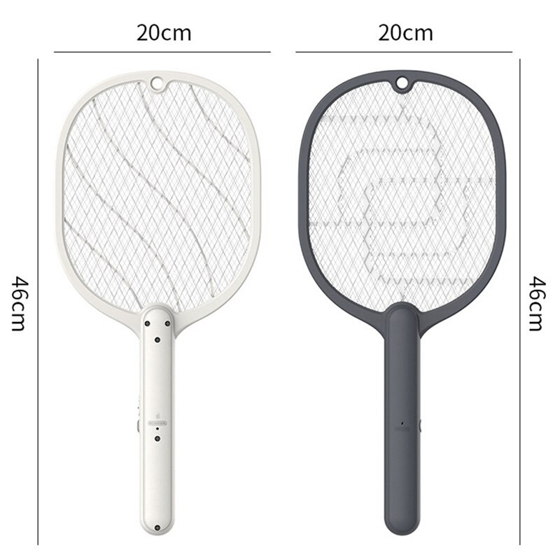 Ručna svjetiljka za ubijanje komaraca USB 1200MAh Summer Fly Swatter Trap Kućni reket protiv insekata za dom na otvorenom