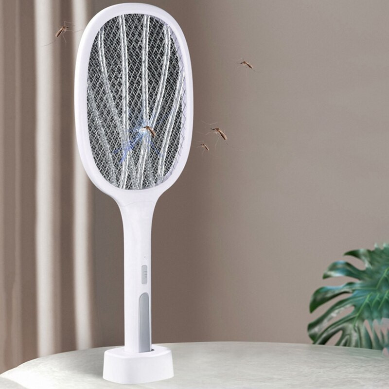 Lampă ucigaș țânțari 3000V 6 LED cu lampă UV USB 1200Mah Zapper Bug Zapper Summer Fly Swatter Capcană Home Bug Rachetă pentru insecte