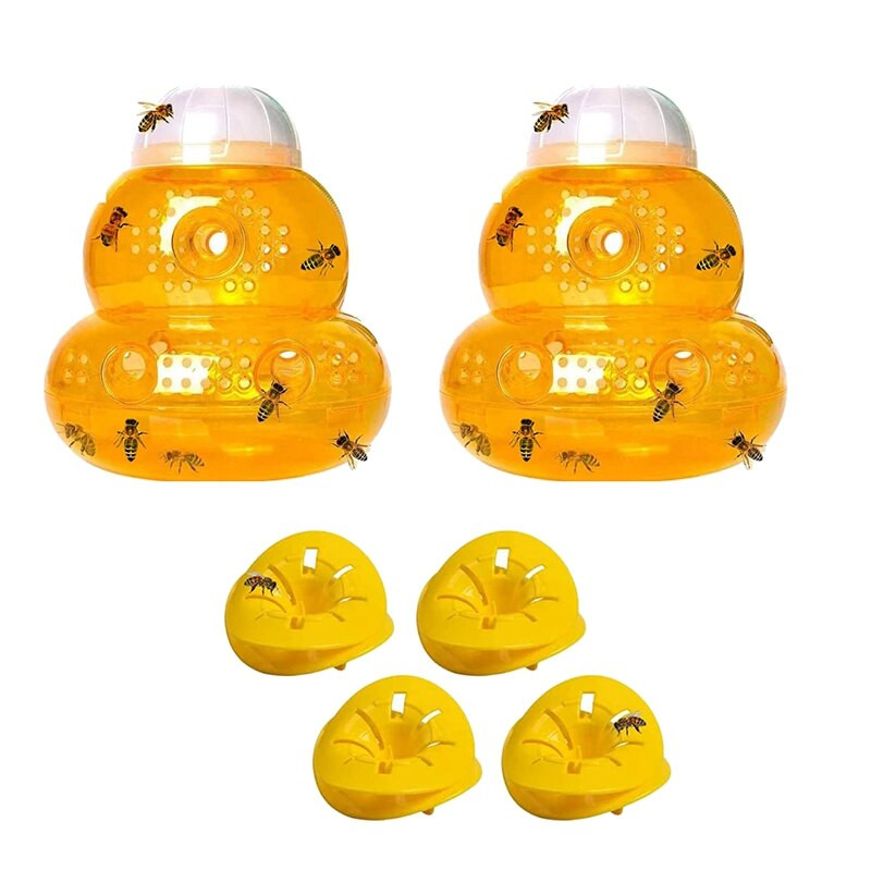 AT69 - Pasca na osy, protiúniková, opakovane použiteľná, vodotesná, bez úniku vody, protikorózna pasca na osy, vonkajšia, závesná - vhodná pre osy