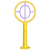 3000V elektrický zabijak komárov s UV lampou, nabíjateľný hmyz Zapper, letná mucholapka, pasca na hmyz