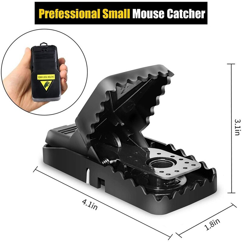 Pasce na myši, malé pasce na potkany, ktoré fungujú, odnímateľný návnadový pohár, bezpečná a účinná pasca na veveričky do domu, interiéru a exteriéru