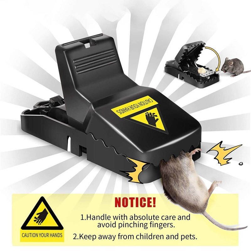 Pasce na myši, malé pasce na potkany, ktoré fungujú, odnímateľný návnadový pohár, bezpečná a účinná pasca na veveričky do domu, interiéru a exteriéru