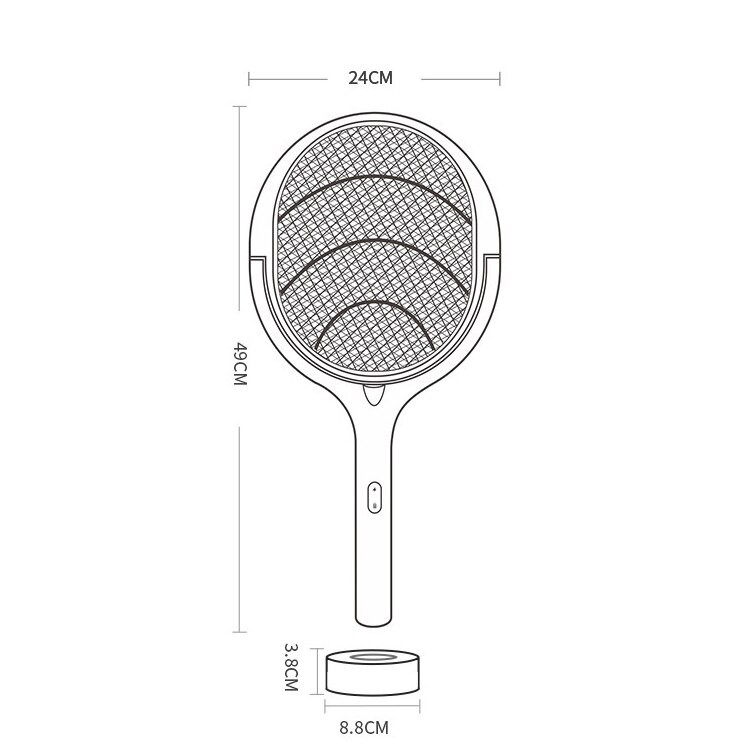 Lampă rotativă pentru ucigaș de țânțari cu 90 de grade Rachetă electrică pentru insecte Lumină UV USB Bug Zapper Capcană Muște Muște de vară