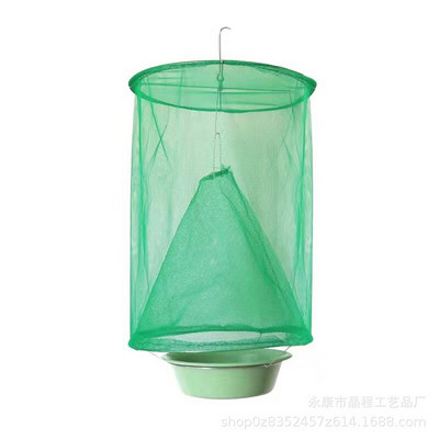 Lapač much, zabijak škodcov, opakovane použiteľný závesný lapač much, klietka na muchy, sieťové pasce na záhradu, závesný lapač much pre dropshipping