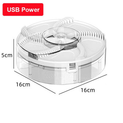 Fly Trap Hvatač insekata Pest Catcher Električni ubojica Pest Reject Control Repeller Unutarnji vanjski USB Automatski muholovka s mamcem Fly