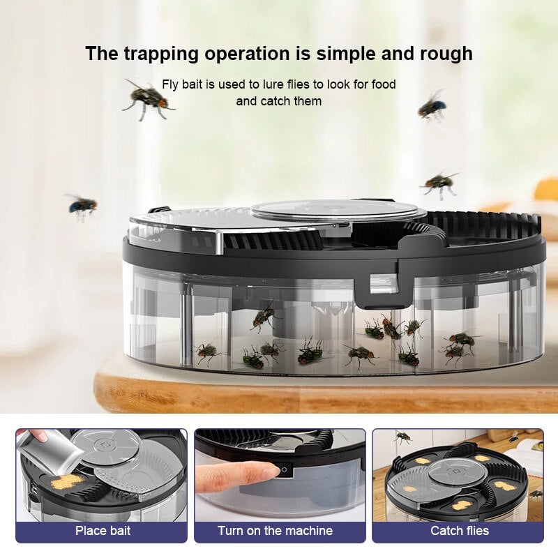 Fly Trap Hvatač insekata Pest Catcher Električni ubojica Pest Reject Control Repeller Unutarnji vanjski USB Automatski muholovka s mamcem Fly