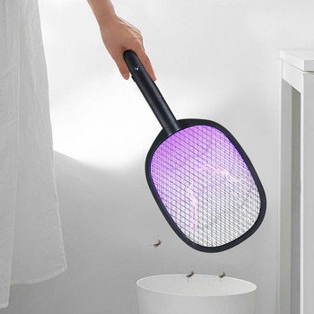 3000V електрическа мухобойка лятна закрита външна сгъваема ракета против комари USB акумулаторна лампа против насекоми Bug Zapper
