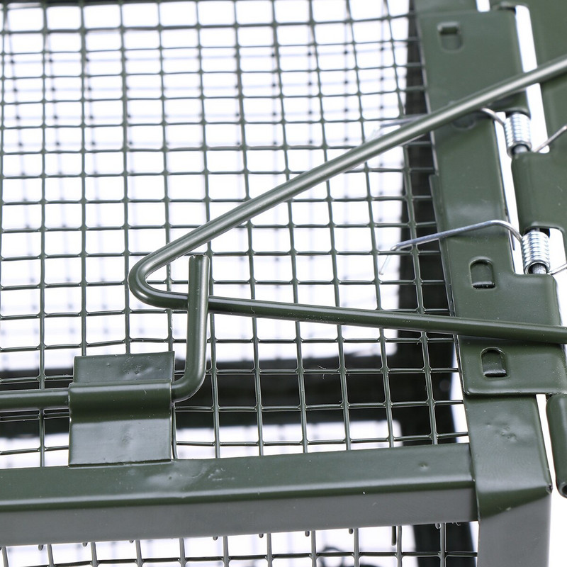 Humánna živá klietka pre zvieratá, klietka pre potkany, domáce použitie, živá kontrola hlodavcov (zelená)