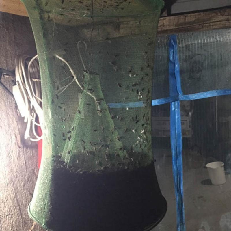 sau Capcană de interior pentru fermă Cușcă ucigașă plasă de zbură reutilizabilă Capcană de insecte Restaurante Capcană de familie în aer liber pentru dăunători Fermele Capcană de muște