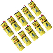 1 sada návnad na mušky, žlté lepkavé pasce, pásky na chytanie lietajúcich múch, lepkavý papier