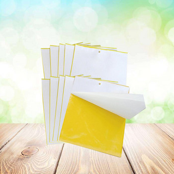 Κολλώδεις Παγίδες Whitefly Κίτρινες κολλώδεις παγίδες για Fly Glue Board Προσέλκυση παγίδων σκνίπες Sticky